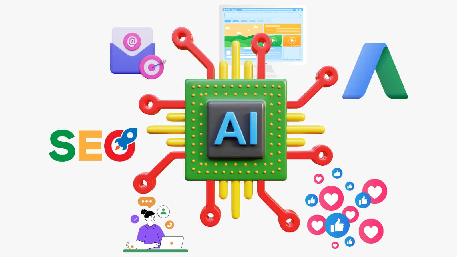 How Artificial Intelligence (AI)  Impacts the Digital Marketing Industry