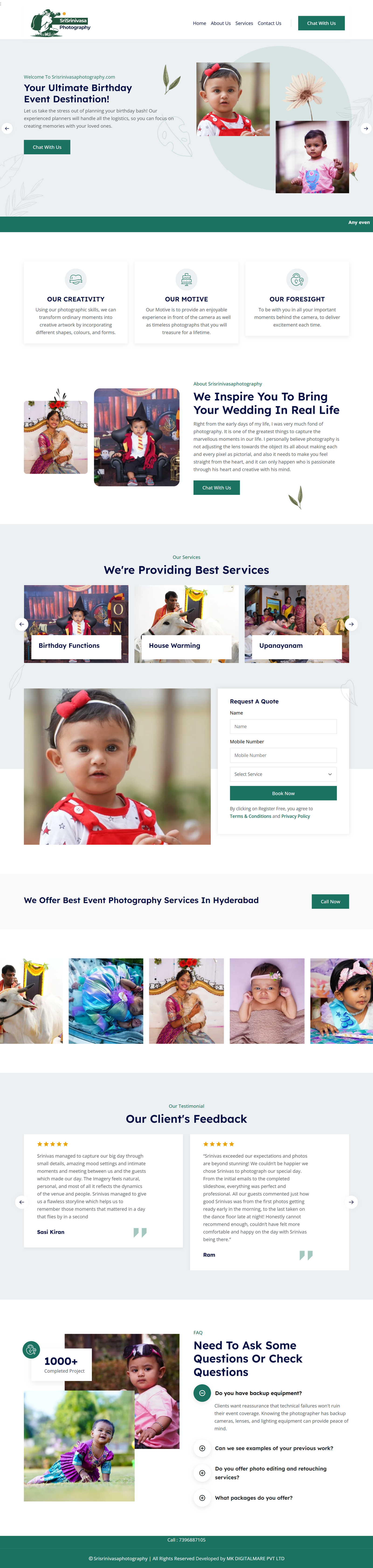 Sri Srinivas photography